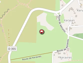 Carte de Les Capucins à Roscanvel