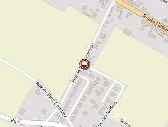 Carte de La Poste à Champigny