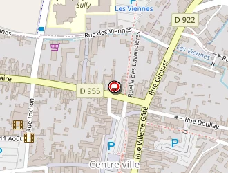 Carte de Espace Cyber Emploi à Nogent-le-rotrou