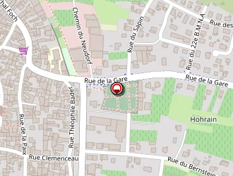 Carte de Weber à Dambach-la-ville