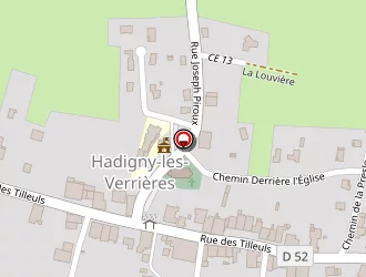 Carte de Ecole à Hadigny-les-verrières