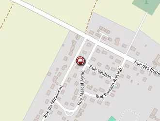 Carte de T.t.e.g à Villeblevin