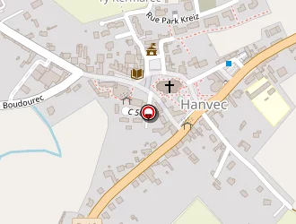 Carte de Boîte Aux Lettres à Hanvec