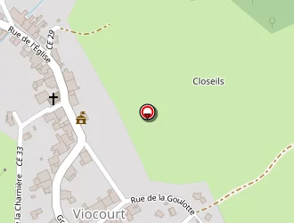 Carte de Mairie à Viocourt