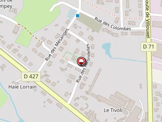 Carte de Cordel Frédéric à Liffol-le-grand