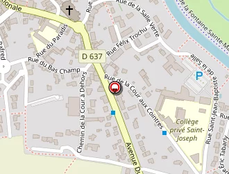 Carte de Coudray Jean à Tinténiac