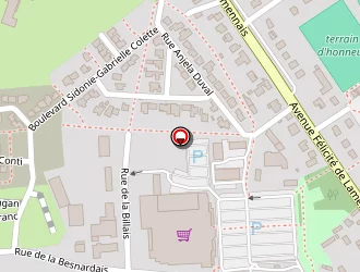 Carte de Gloriant Couverture à Tinténiac