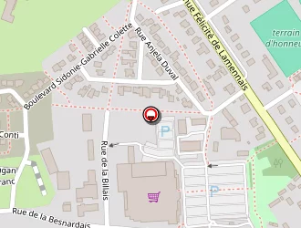 Carte de Menuiserie Manchon à Tinténiac