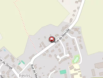 Carte de Posson à Feins