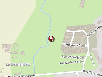 Carte de Biodin à Tinténiac