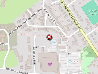 Carte de Atelier 125 à Tinténiac