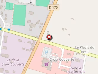 Carte de Vegam à Sens-de-bretagne