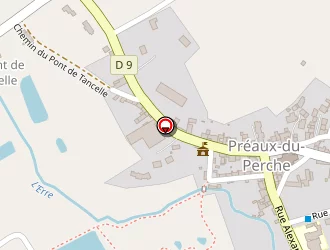 Carte de Pecchioli à Préaux-du-perche