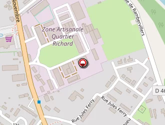 Carte de Ramber Electroménager à Rambervillers