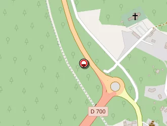 Carte de Boulodromes (couvert + Decouvert) à Hermitage-lorge (l')