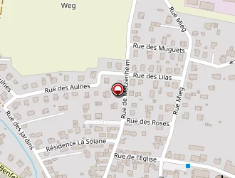 Carte de Degermann Jacky à Boofzheim