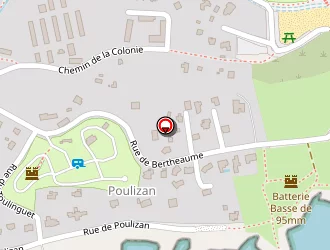 Carte de Keriel à Plougonvelin