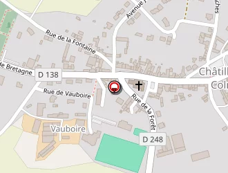 Carte de Ecole Publique à Châtillon