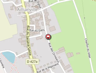 Carte de Simon Laëtitia à Aillianville