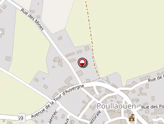 Carte de Triskalia à Poullaouen