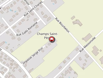 Carte de Genibis à Sainte-maure