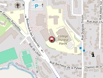 Carte de Energym à Fougères