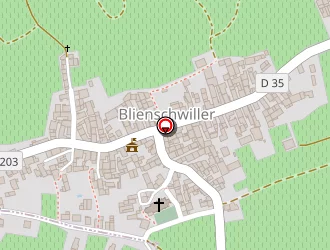 Carte de Damiens Daniel à Blienschwiller