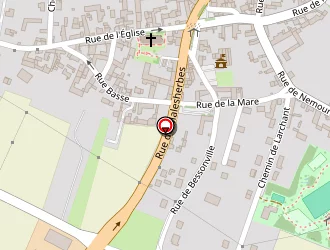 Carte de Deneuville Géry à Ury