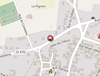 Carte de La Boutique Chez Thierry à Sergines