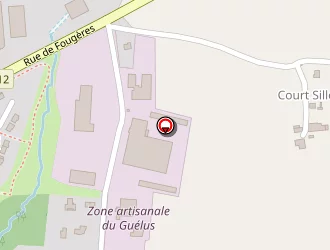 Carte de As Méca à Romagné