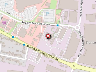 Carte de Brossette à Fougères