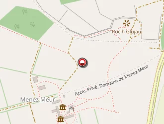 Carte de Domaine De Menez Meur à Hanvec