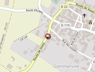 Carte de Jyrelec à Gommerville