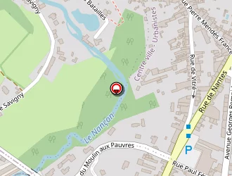 Carte de Leray à Fougères