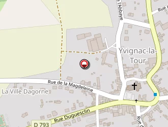 Carte de La Poste à Yvignac-la-tour