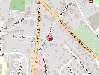 Carte de Déco Carrelages à Neufchâteau