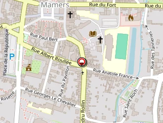 Carte de La Poste à Mamers