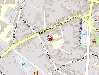 Carte de Centre Médico Scolaire à Mamers