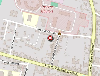 Carte de Ecole Pasteur à Mamers