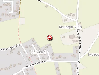 Carte de Auberge De Keringar à Conquet (le)