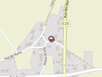 Carte de Les Logis Du Breuil à Marchéville