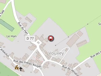 Carte de Gaec Du Vendrillon à Vouxey
