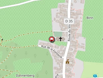 Carte de La Poste à Nothalten