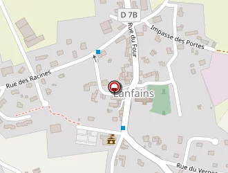 Carte de Le Provost Frédéric à Lanfains