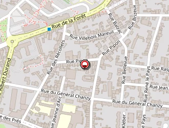 Carte de Conradt Olivier à Fougères