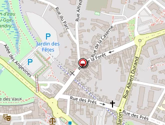 Carte de Auto Ecole Chauvin à Fougères