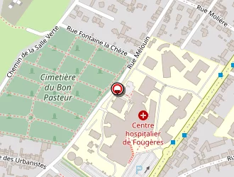 Carte de Ar Ouate à Fougères