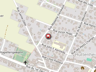 Carte de Adaneos à Huttenheim