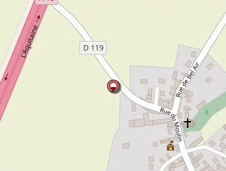 Carte de Foukuet à Châtenay