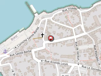 Carte de Ecole Maternelle à Conquet (le)